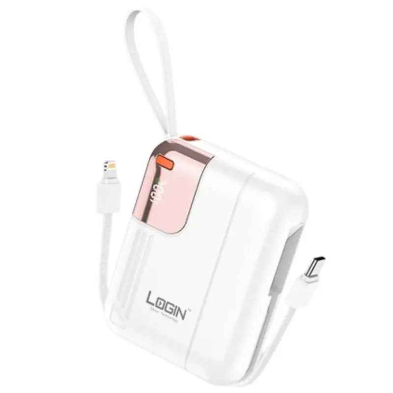 Login Mini Power Bank - 10000Mah - Lt-Wp1